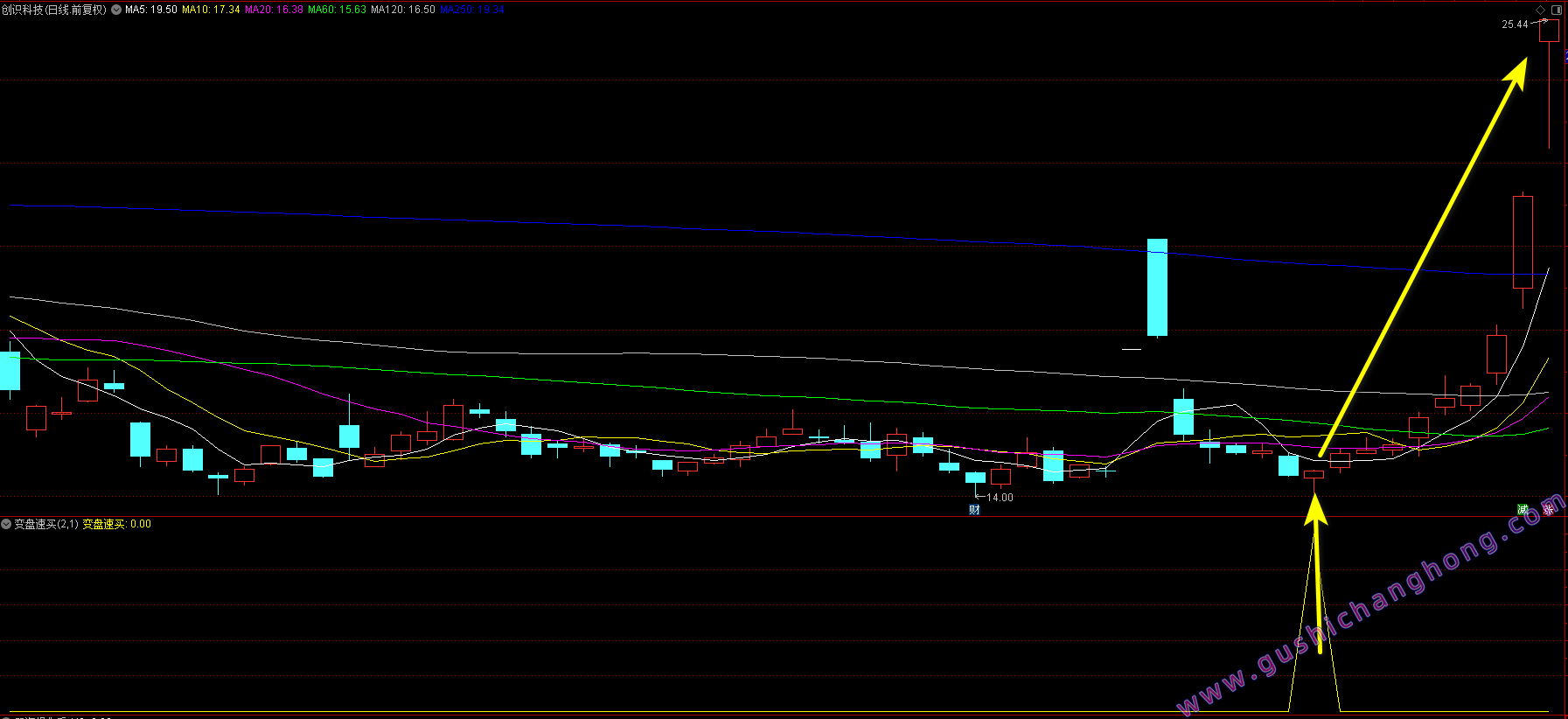 变盘速买指标