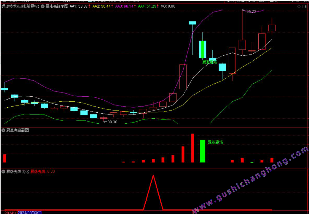 暴涨先锋指标