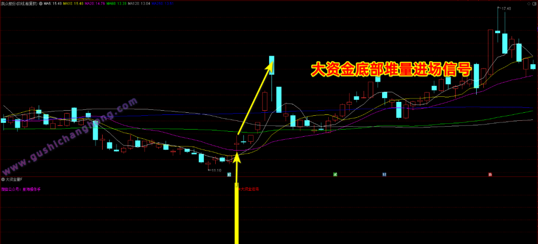 大资金进场指标