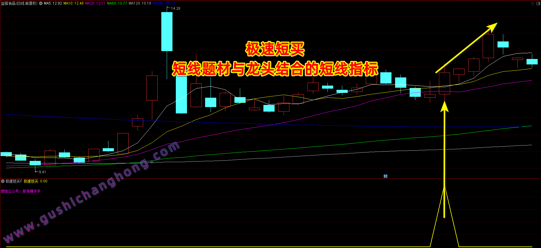 极速短买指标