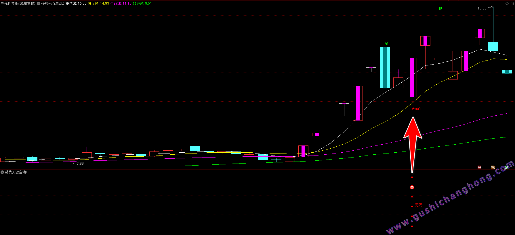 强势无双启动指标