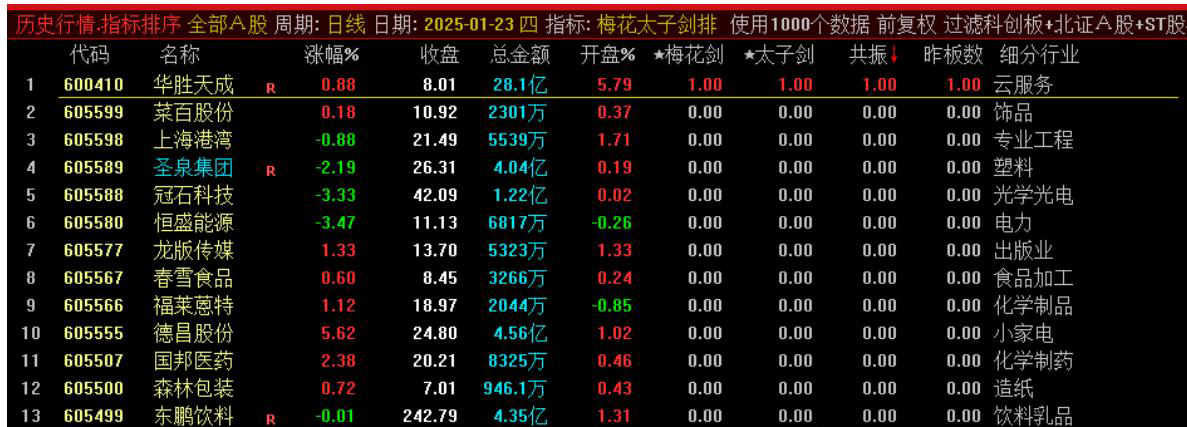 梅花太子剑指标