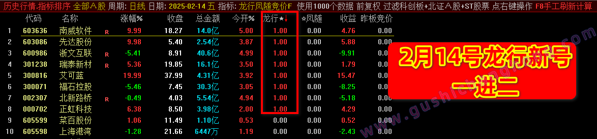 2025龙行凤随指标